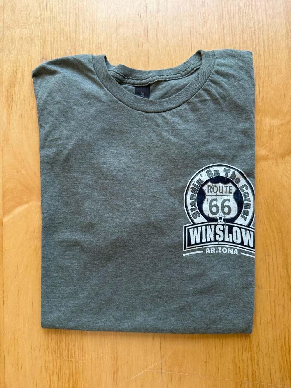 Gildan Softstyle Standin' On The Corner In Winslow Arizona Route 66 Graphic T-Sh